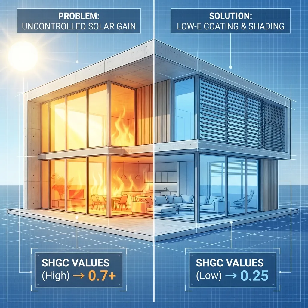 High-Window Homes Cooling Load